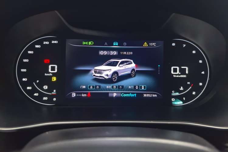 Used Roewe RX5 MAX 2021 Supreme Series 300TGI Automatic Smart Cabin Edition Instrument Cluster