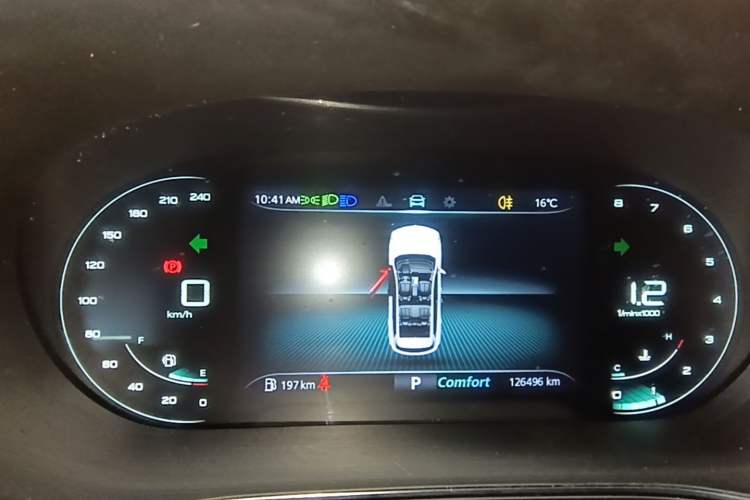 Used Roewe RX5 MAX 2021 Supreme Series 300TGI Automatic Luxury Cabin Edition Instrument Cluster