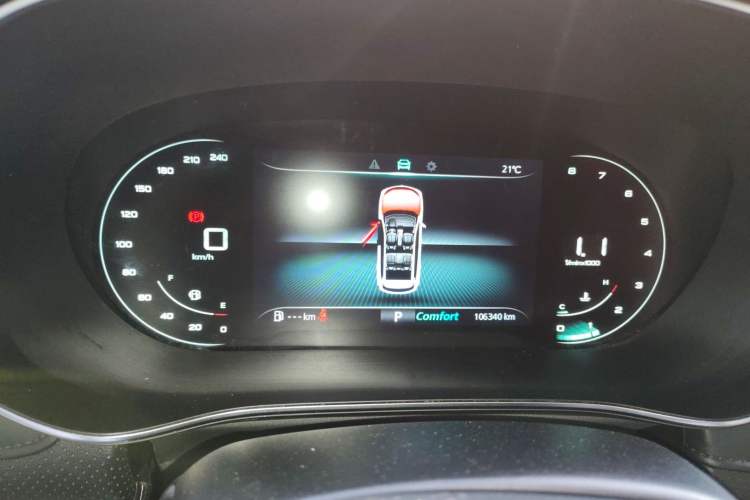 Used Roewe RX5 MAX 2021 Supreme Series 300TGI Automatic Luxury Cabin Edition Instrument Cluster