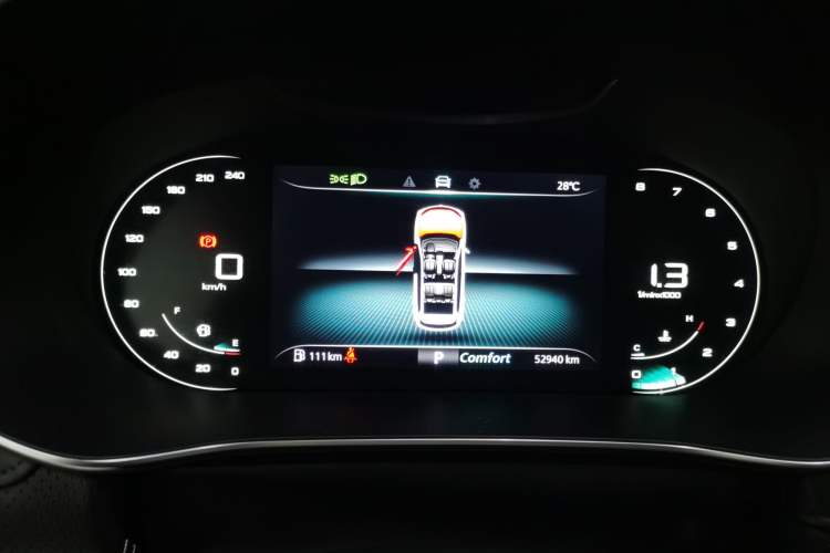 Used Roewe RX5 MAX 2021 Supreme Series 400TGI Automatic Luxury Cabin Edition Instrument Cluster
