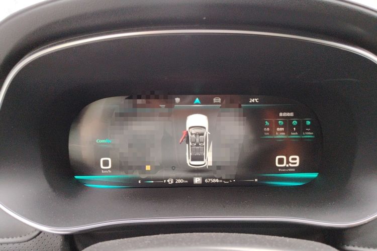 Used Roewe RX5 MAX 2021 Supreme Series 400TGI Automatic Smart Cabin Prestige Edition Instrument Cluster