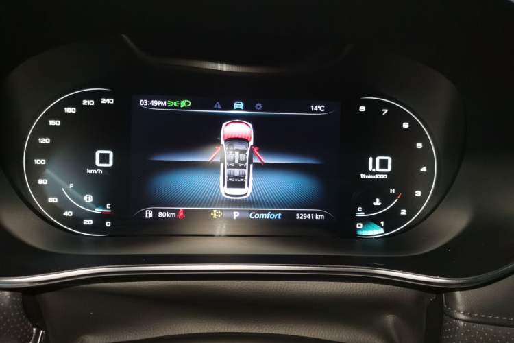 Used Roewe RX5 MAX 2021 Supreme Series 400TGI Automatic Luxury Cabin Edition Instrument Cluster