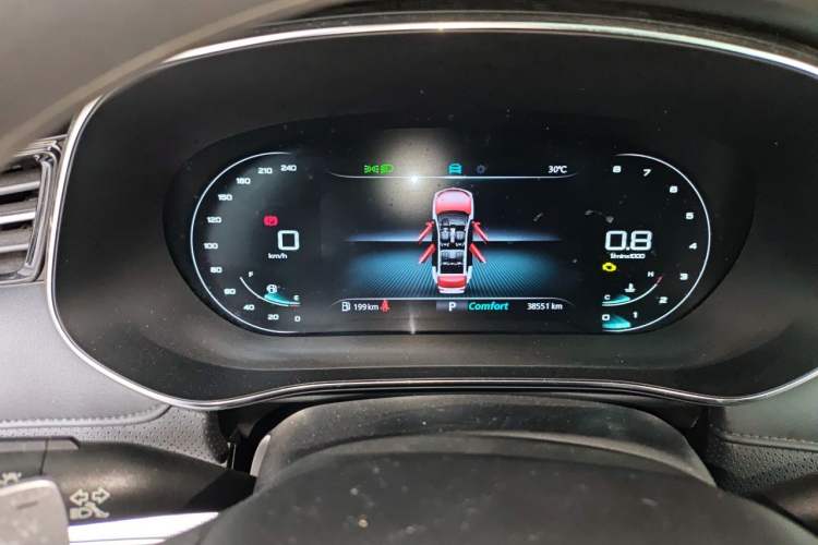 Used Roewe RX5 MAX 2021 Supreme Series 400TGI Automatic Luxury Cabin Edition Instrument Cluster