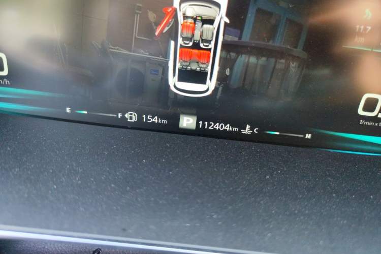 Used Roewe RX5 MAX 2021 Supreme Series 400TGI Automatic Smart Cabin Prestige Edition Odometer Close Up