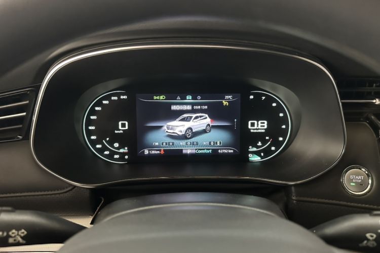 Used Roewe RX5 MAX 2021 Supreme Series 400TGI Automatic Luxury Cabin Edition Odometer Close Up