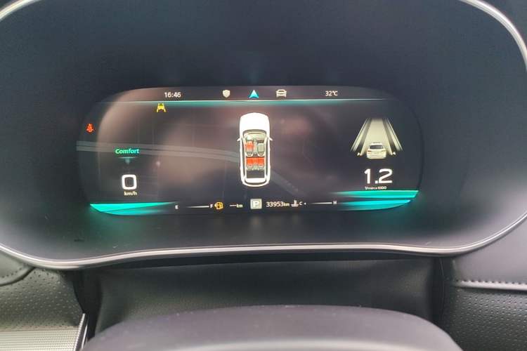 Used Roewe RX5 MAX 2021 Supreme Series 400TGI Automatic Smart Cabin Prestige Edition Instrument Cluster