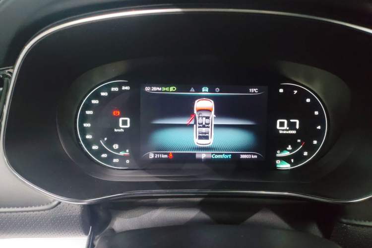 Used Roewe RX5 MAX 2021 Supreme Series 300TGI Automatic Luxury Cabin Edition Instrument Cluster