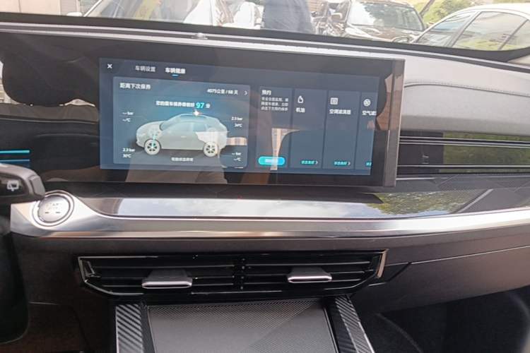 Used Roewe RX5 MAX 2022 1.5T Automatic Youwei Luxury Edition Audio And AC Panel