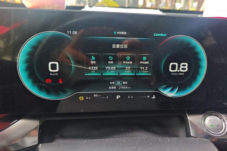 Used Roewe RX5 MAX 2022 1.5T Automatic Youwei Luxury Edition Instrument Cluster