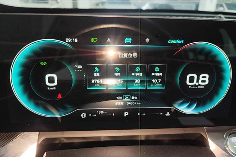 Used Roewe RX5 MAX 2022 1.5T Automatic Zhiwei Prestige Edition Instrument Cluster