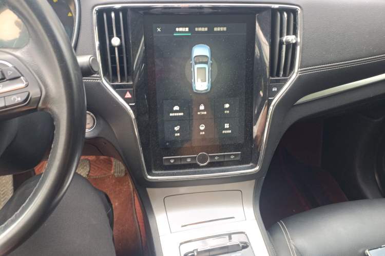 Used Roewe RX5 New Energy 2017 ERX5 EV400 Electric Internet Flagship Edition Audio And AC Panel