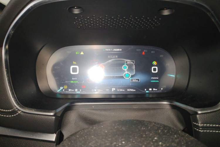 Used Roewe RX5 New Energy 2017 eRX5 50T Hybrid Connected Prestige Flagship Edition Instrument Cluster