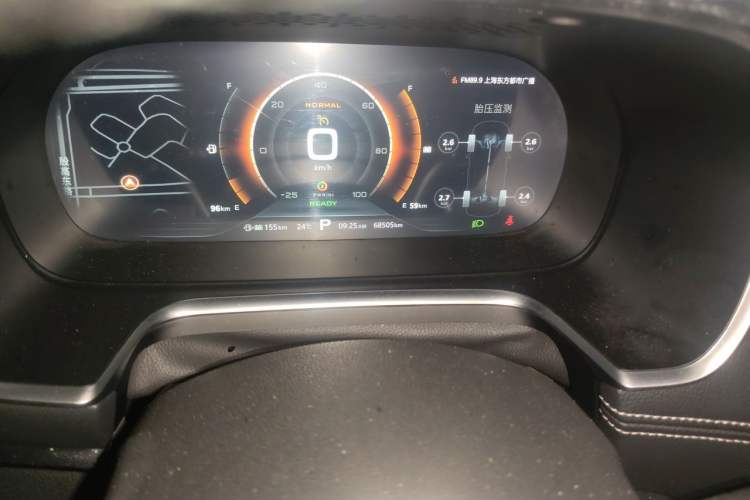Used Roewe RX5 New Energy 2017 eRX5 50T Hybrid Connected Prestige Flagship Edition Odometer Close Up