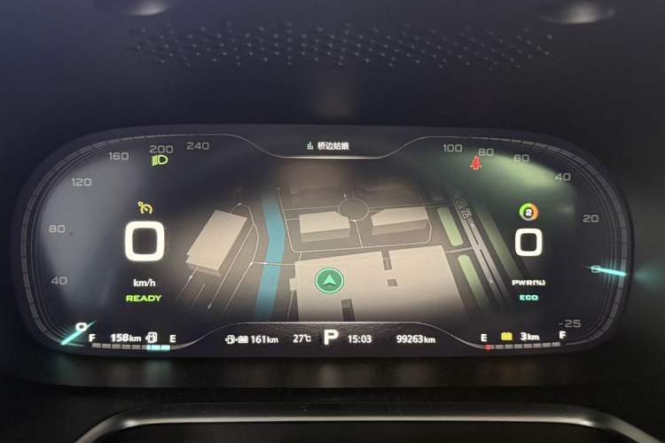 Used Roewe RX5 New Energy 2017 eRX5 50T Hybrid Connected Prestige Flagship Edition Odometer Close Up