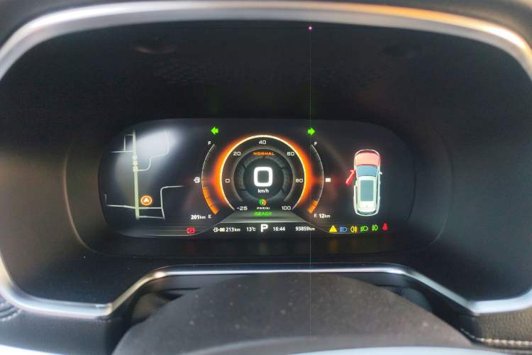 Used Roewe RX5 New Energy 2017 eRX5 50T Hybrid Connected Prestige Flagship Edition Instrument Cluster