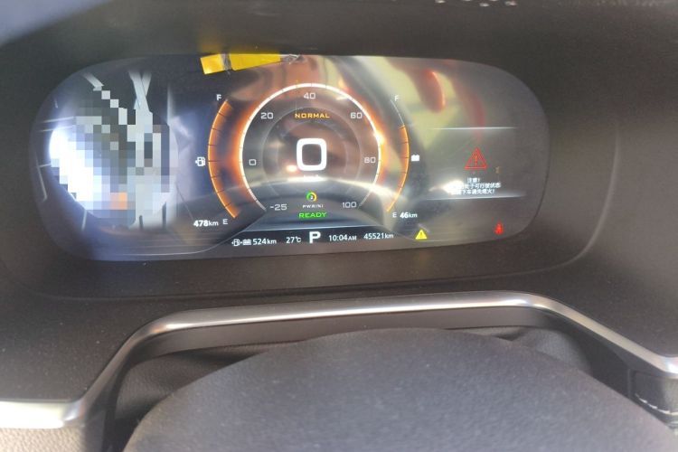 Used Roewe RX5 New Energy 2017 eRX5 50T Hybrid Connected Prestige Flagship Edition Odometer Close Up