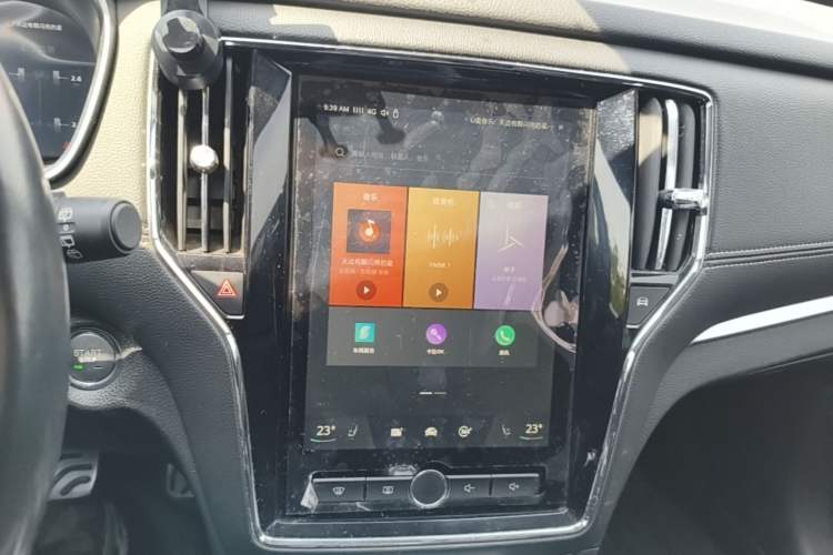 Used Roewe RX5 New Energy 2017 eRX5 50T Hybrid Connected Prestige Flagship Edition Audio And AC Panel