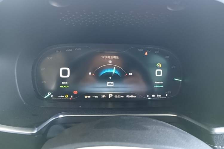 Used Roewe RX5 New Energy 2017 eRX5 50T Hybrid Connected Prestige Flagship Edition Instrument Cluster