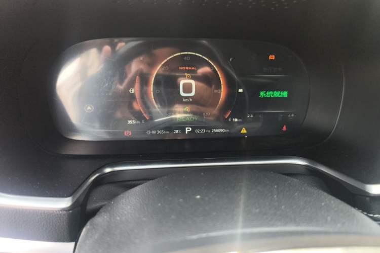 Used Roewe RX5 New Energy 2017 eRX5 50T Hybrid Connected Prestige Flagship Edition Odometer Close Up