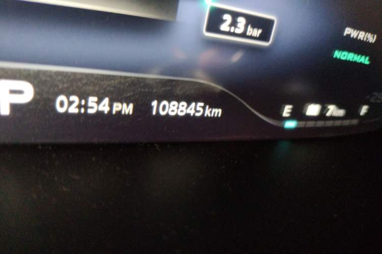 Used Roewe RX5 New Energy 2017 eRX5 50T Hybrid Connected Prestige Flagship Edition Odometer Close Up