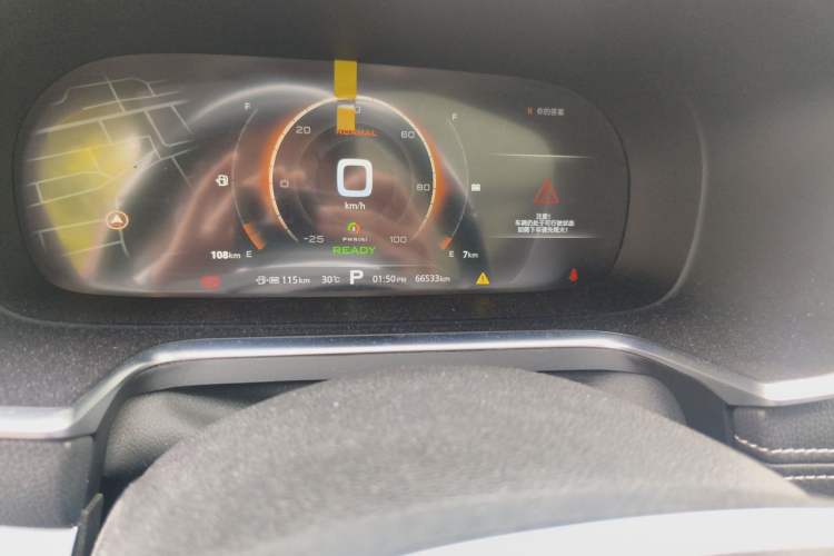 Used Roewe RX5 New Energy 2017 eRX5 50T Hybrid Connected Prestige Flagship Edition Odometer Close Up