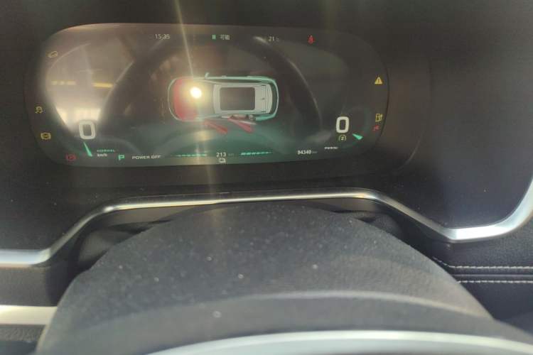 Used Roewe RX5 New Energy 2017 ERX5 EV400 Electric Internet Supreme Edition Odometer Close Up