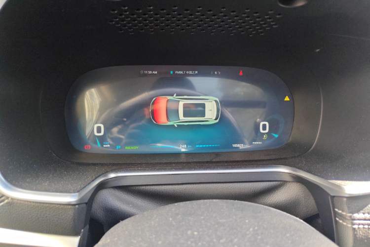 Used Roewe RX5 New Energy 2017 ERX5 EV400 Electric Internet Supreme Edition Instrument Cluster