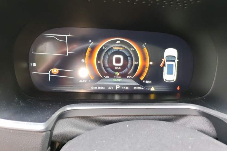 Used Roewe RX5 New Energy 2017 eRX5 50T Hybrid Connected Prestige Flagship Edition Instrument Cluster