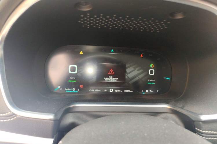 Used Roewe RX5 New Energy 2017 eRX5 50T Hybrid Connected Prestige Flagship Edition Instrument Cluster