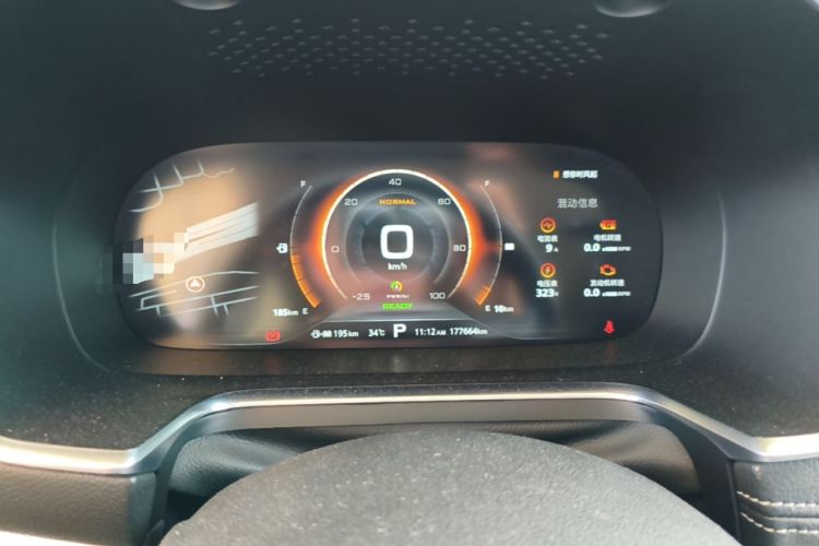 Used Roewe RX5 New Energy 2017 eRX5 50T Hybrid Connected Prestige Flagship Edition Instrument Cluster