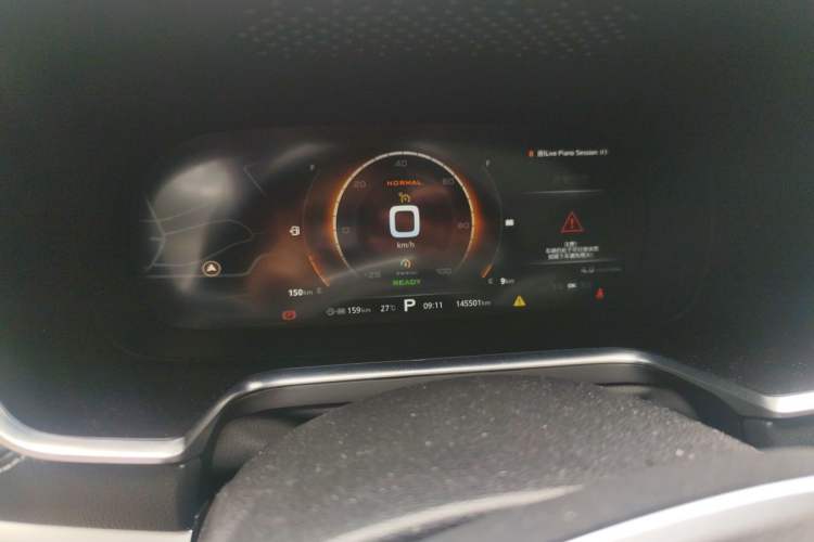 Used Roewe RX5 New Energy 2017 eRX5 50T Hybrid Connected Prestige Flagship Edition Odometer Close Up