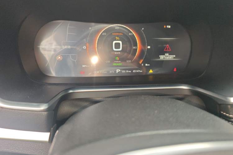 Used Roewe RX5 New Energy 2017 eRX5 50T Hybrid Connected Prestige Flagship Edition Odometer Close Up