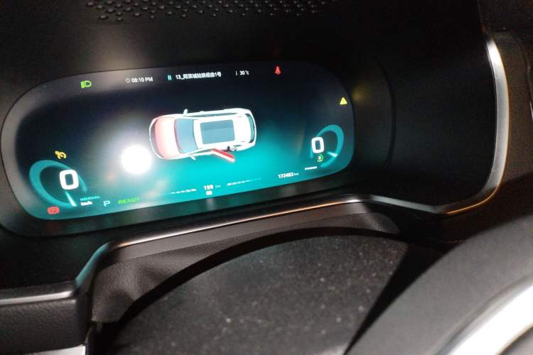 Used Roewe RX5 New Energy 2017 ERX5 EV400 Electric Internet Supreme Edition Odometer Close Up