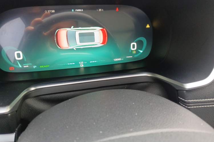 Used Roewe RX5 New Energy 2017 ERX5 EV400 Electric Internet Supreme Edition Odometer Close Up