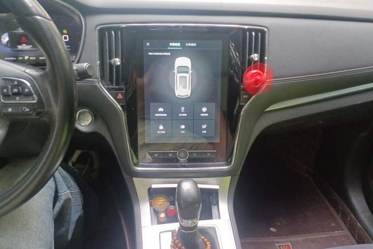 Used Roewe RX5 New Energy 2017 eRX5 50T Hybrid Connected Prestige Flagship Edition Audio And AC Panel