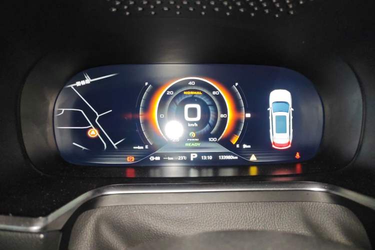Used Roewe RX5 New Energy 2017 eRX5 50T Hybrid Connected Prestige Flagship Edition Instrument Cluster