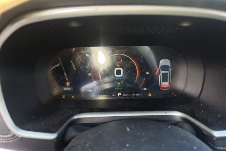 Used Roewe RX5 New Energy 2017 eRX5 50T Hybrid Connected Prestige Flagship Edition Instrument Cluster