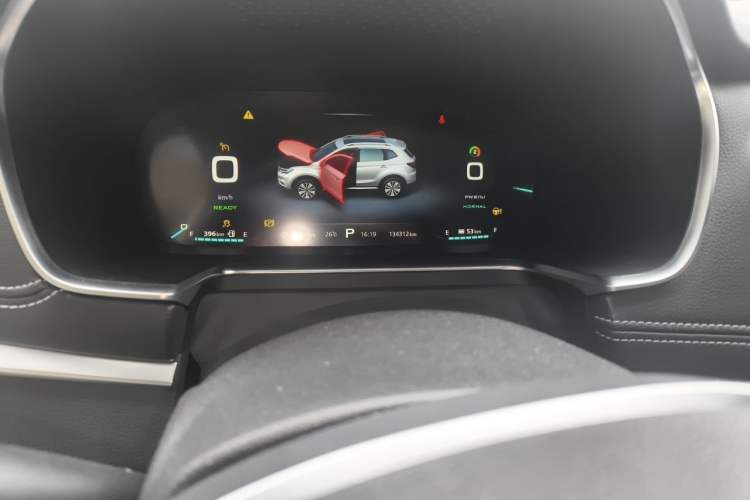 Used Roewe RX5 New Energy 2017 eRX5 50T Hybrid Connected Prestige Flagship Edition Odometer Close Up