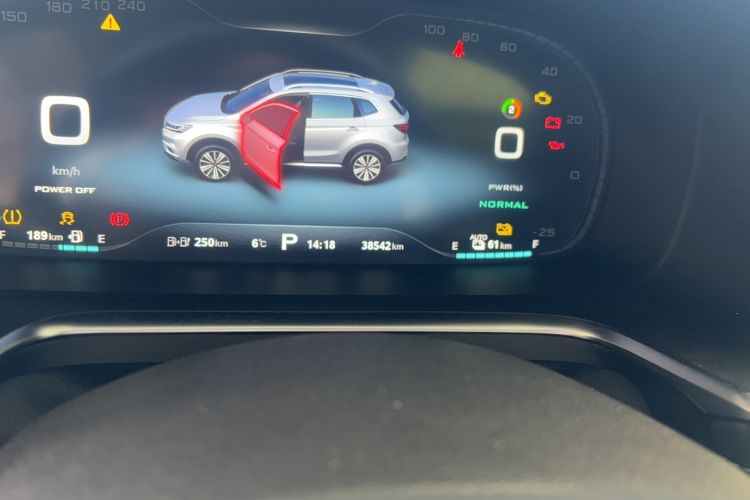 Used Roewe RX5 New Energy 2019 eRX5 50T Internet-Enhanced Flagship Edition Odometer Close Up