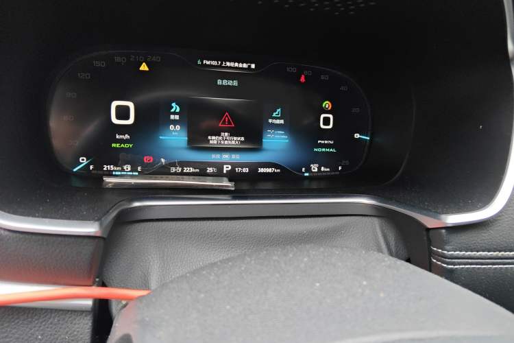 Used Roewe RX5 New Energy 2019 eRX5 50T Internet-Enhanced Flagship Edition Odometer Close Up