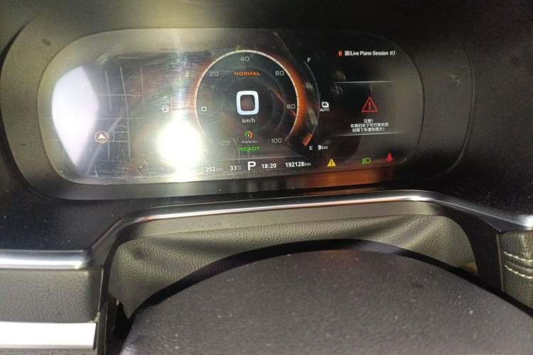 Used Roewe RX5 New Energy 2019 eRX5 50T Internet-Enhanced Flagship Edition Odometer Close Up
