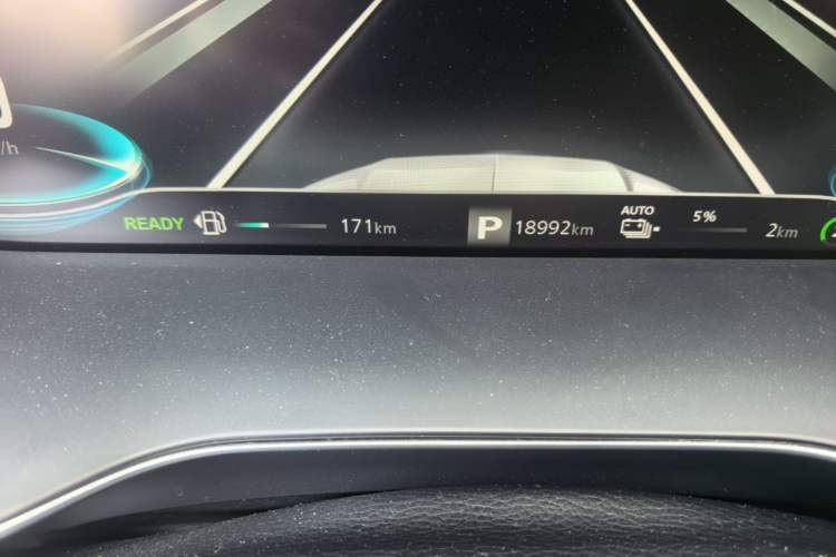 Used Roewe RX5 New Energy 2020 ePLUS National Trend Ronglin Flagship Edition Odometer Close Up