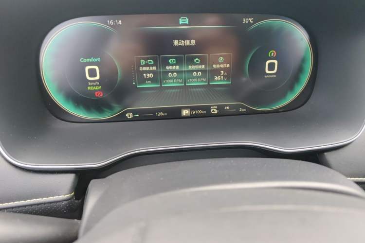 Used Roewe RX5 New Energy 2020 ePLUS National Trend Ronglin Luxury Edition Odometer Close Up