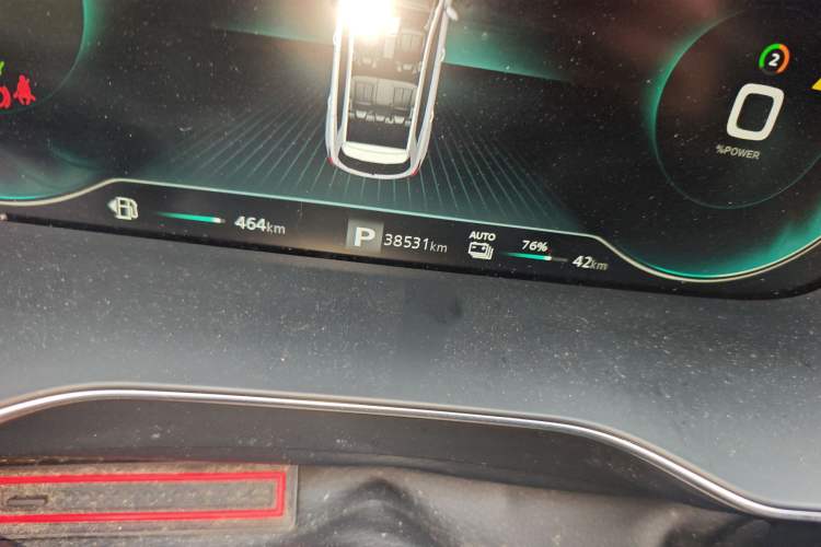 Used Roewe RX5 New Energy 2020 ePLUS National Trend Ronglin Flagship Edition Odometer Close Up
