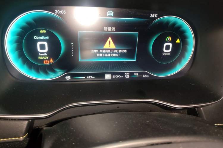 Used Roewe RX5 New Energy 2020 ePLUS National Trend Ronglin Luxury Edition Odometer Close Up