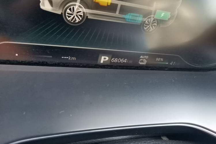 Used Roewe RX5 New Energy 2020 ePLUS National Trend Ronglin Luxury Edition Odometer Close Up