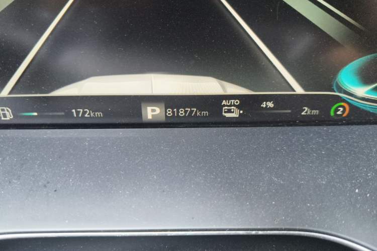 Used Roewe RX5 New Energy 2020 ePLUS National Trend Ronglin Flagship Edition Odometer Close Up
