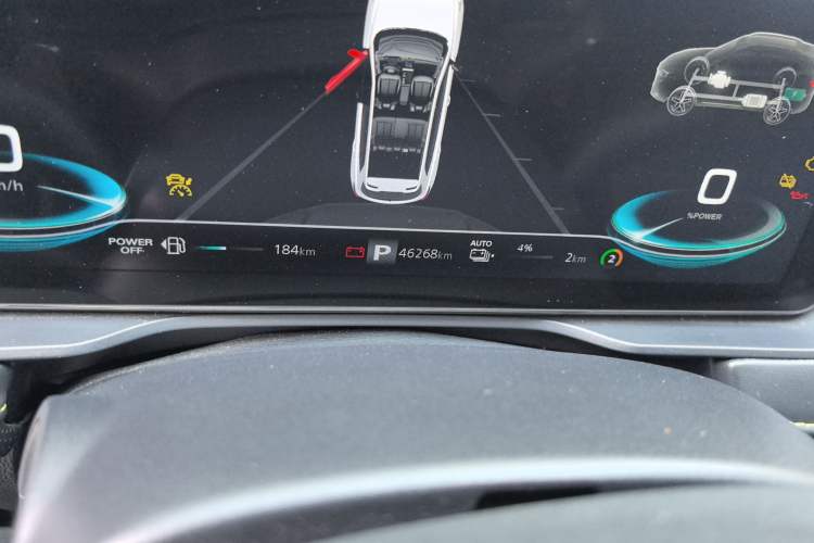 Used Roewe RX5 New Energy 2021 ePLUS National Trend Ronglin Flagship Edition Odometer Close Up