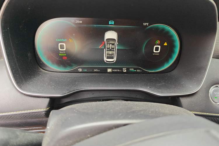 Used Roewe RX5 New Energy 2021 ePLUS National Trend Ronglin Luxury Edition Odometer Close Up