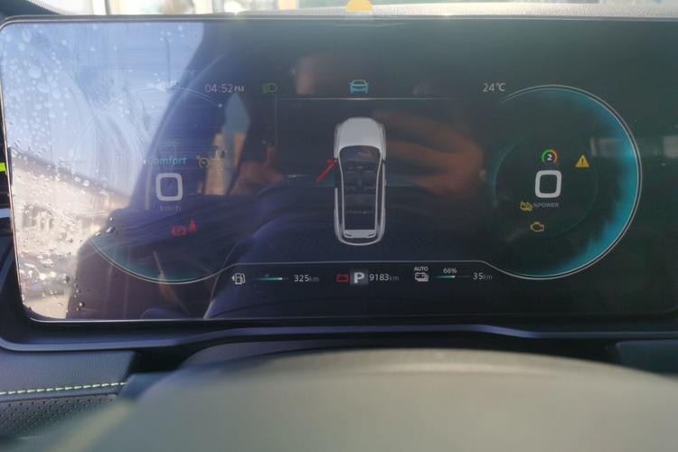 Used Roewe RX5 New Energy 2021 ePLUS National Trend Ronglin Luxury Edition Odometer Close Up